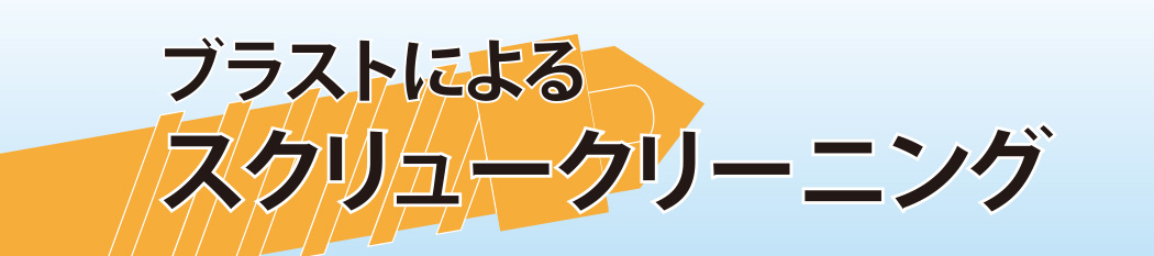 スクリュークリーニングタイトル