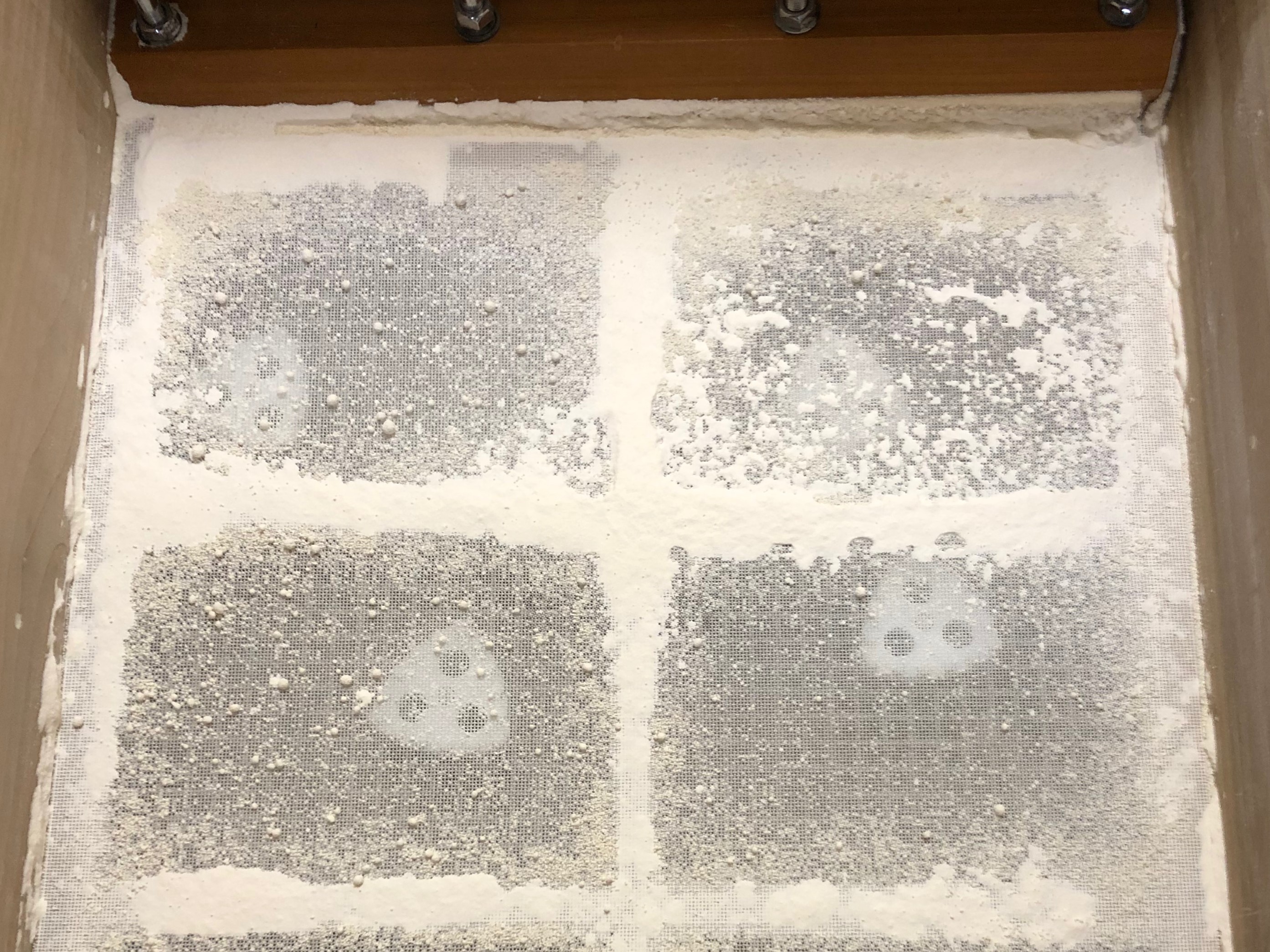 樹脂網 加工前