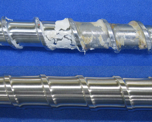 ③ PBT樹脂: Φ20×900L 加工時間3分