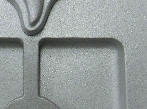 バキューム金型 加工後